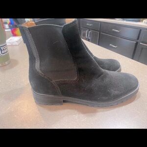 Jack Rogers Suede Chelsea Boots - Size 6.5